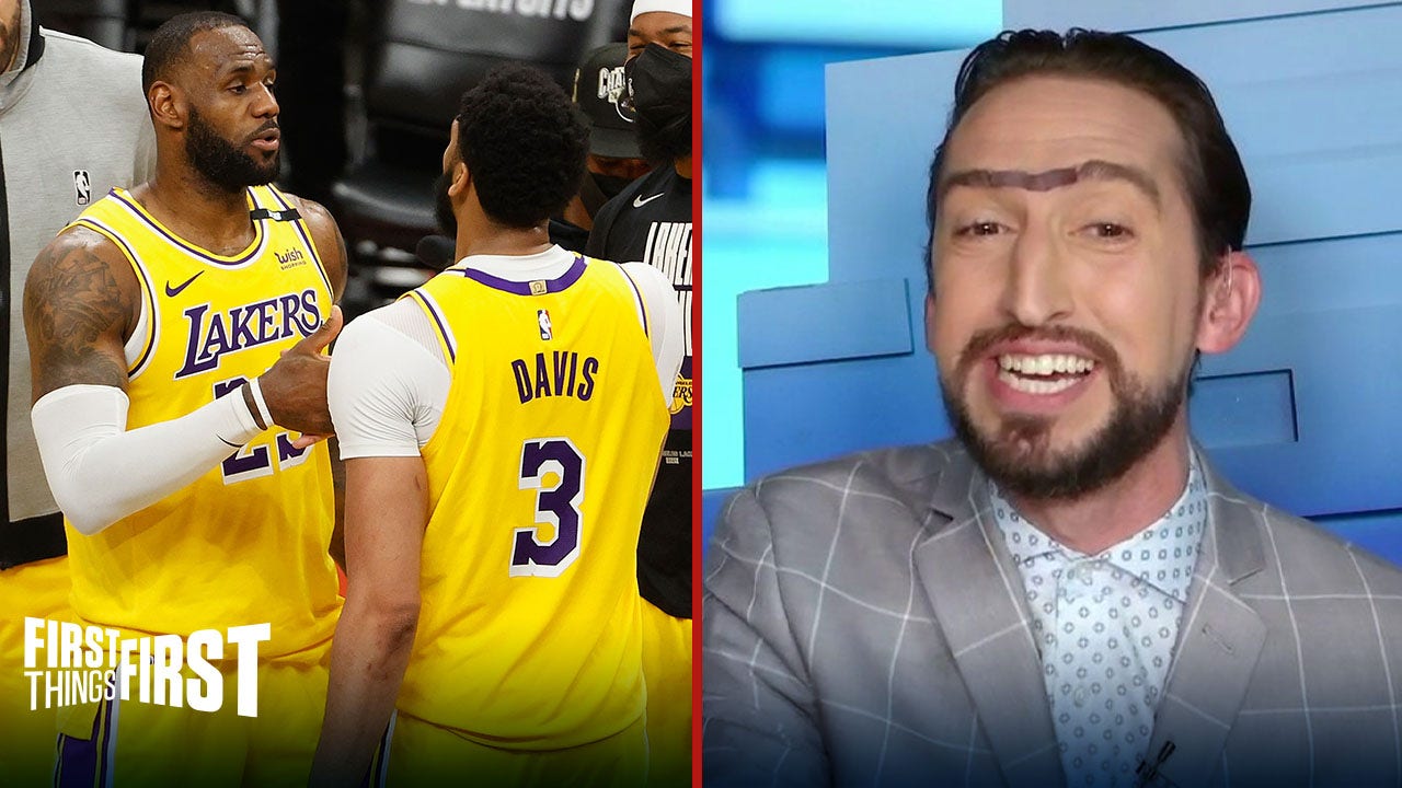 Nick Wright: LeBron & AD were the difference makers in Lakers Game 2 win over Suns | FIRST THINGS FIRST