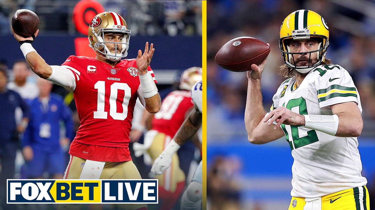 'I'm locked in on the Packers' — Colin Cowherd on San Francisco vs. Green Bay divisional round matchup I FOX BET LIVE