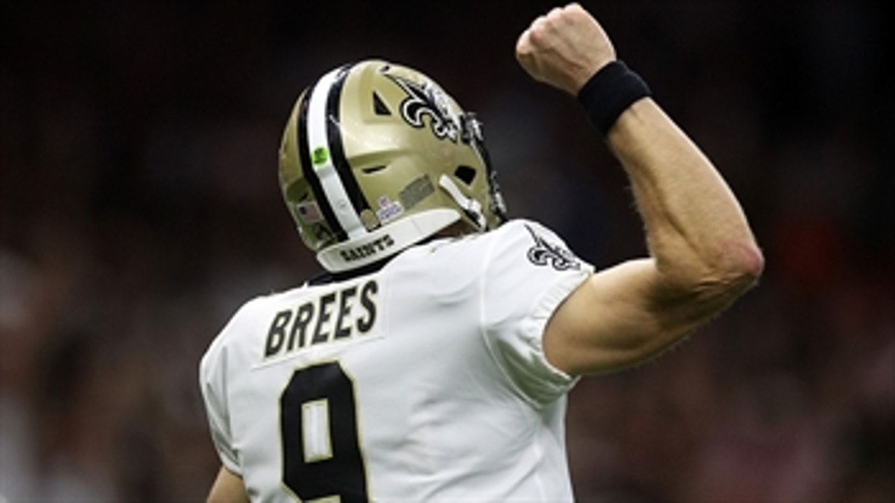Shannon Sharpe reacts to Drew Brees breaking the record for all-time passing yards