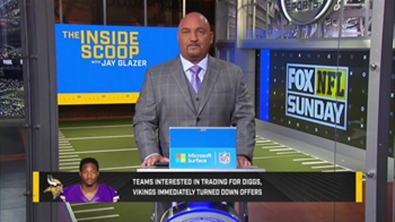 Vikings have no interest in trading Stefon Diggs -- Jay Glazer has the inside scoop