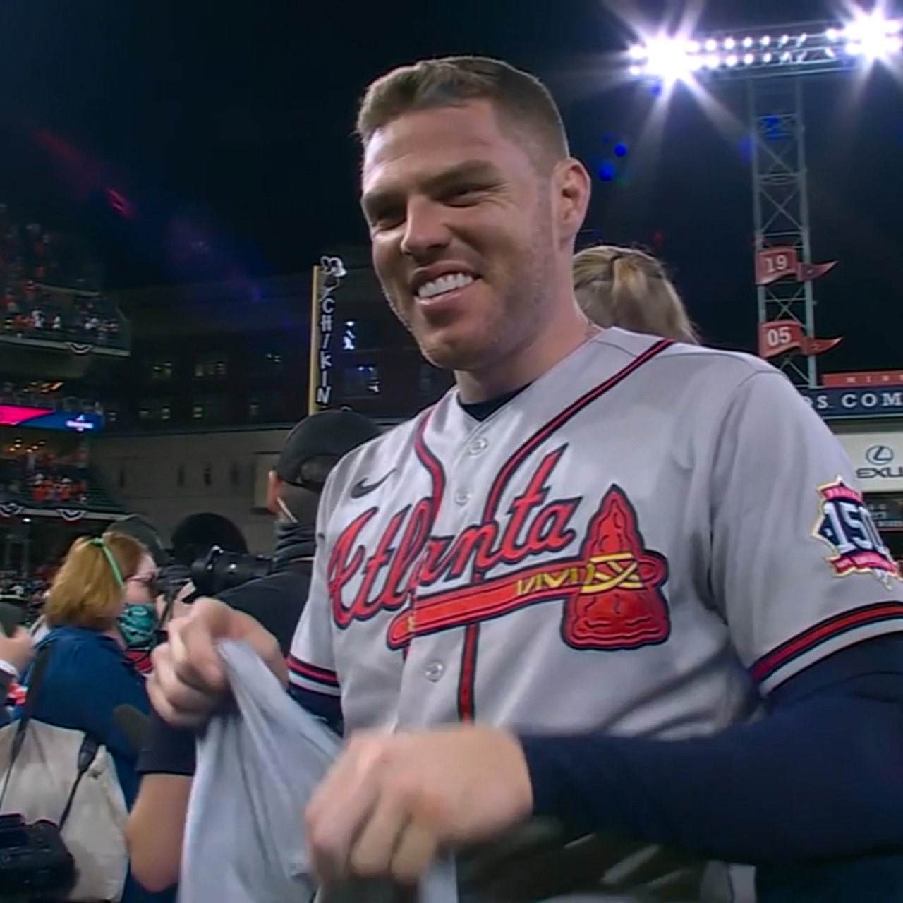 Phillies' Matt Strahm strikes out Vaughn Grissom to clinch NLDS vs. Braves