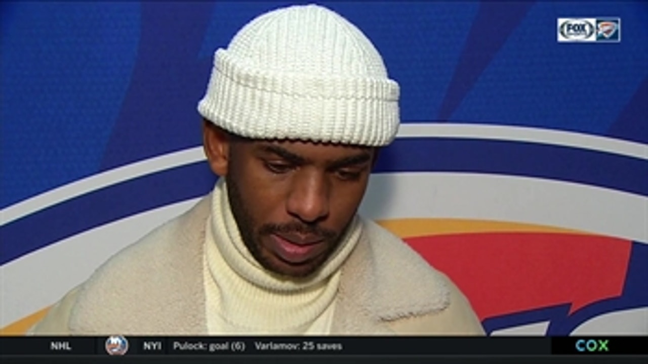 Chris Paul: 'It took discipline'