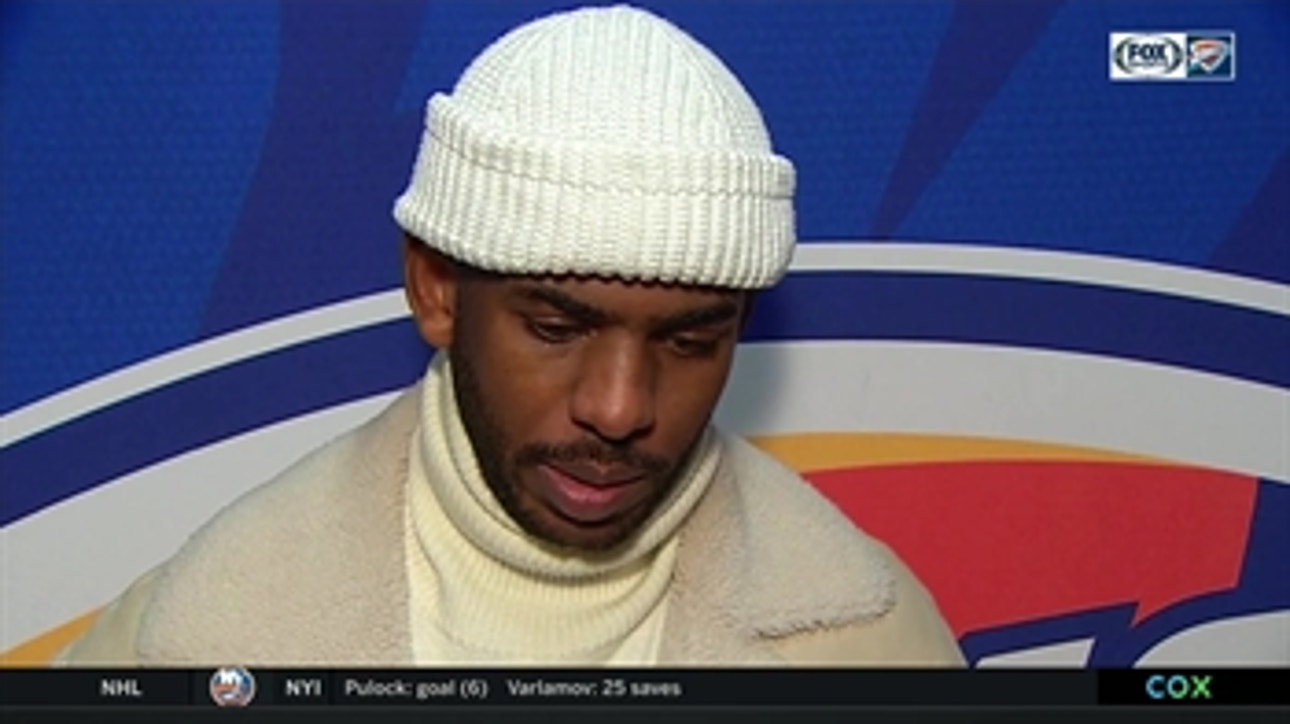 Chris Paul: 'It took discipline'