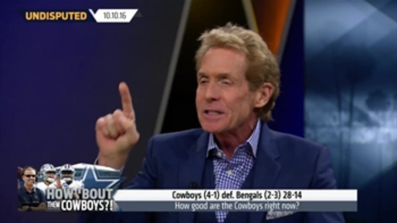 Skip Bayless is incredibly happy because there is something special going on in Dallas ' UNDISPUTED