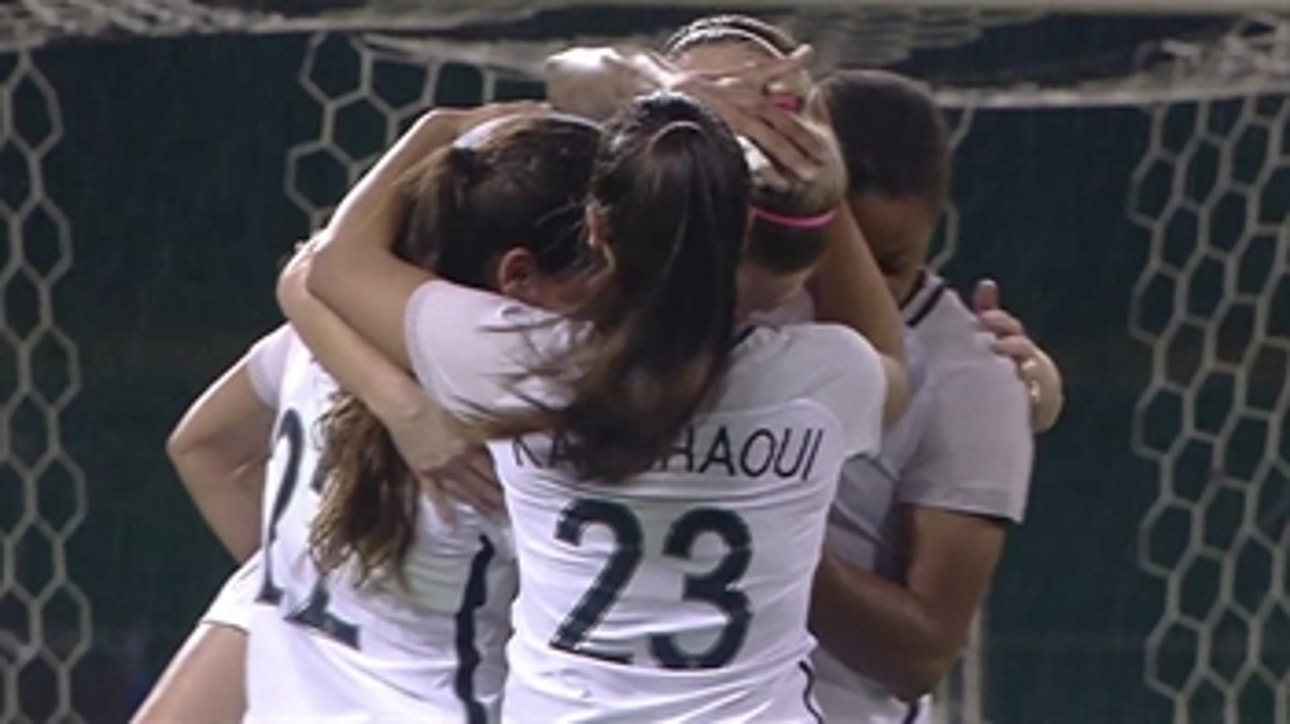 Eugenie Le Sommer makes it 2-0 for France vs. USA ' 2017 SheBelieves Cup Highlights
