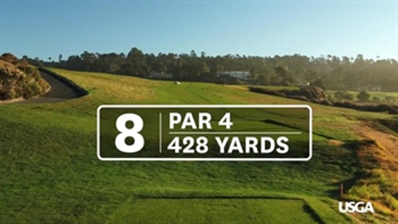 2019 U.S. Open at Pebble Beach: Hole 8