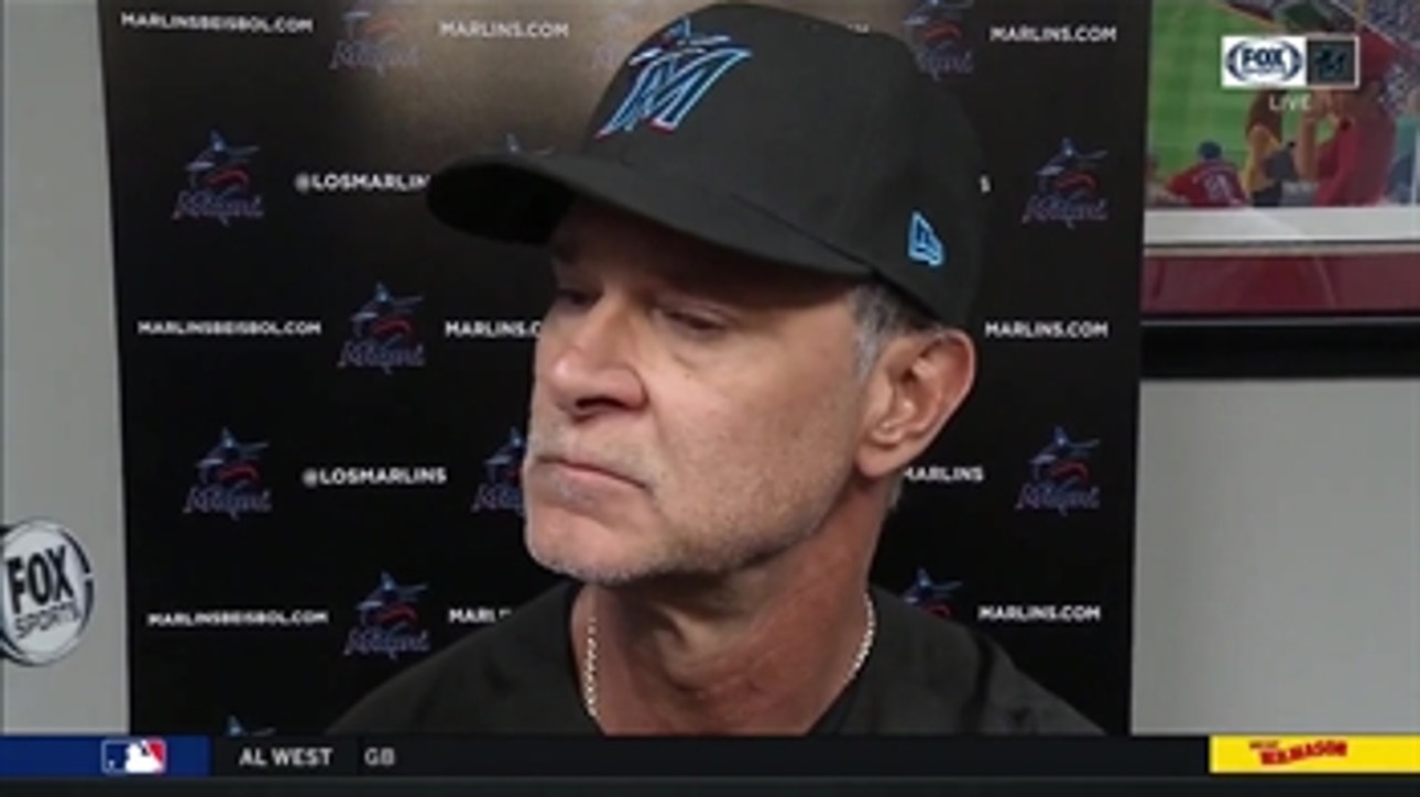 Don Mattingly on today's pitching performances, offensive opportunities