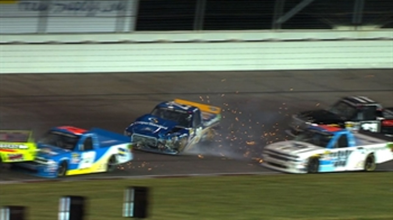 TRUCKS: Leaders Crash Late Bringing Out Second Red Flag - Gateway 2016