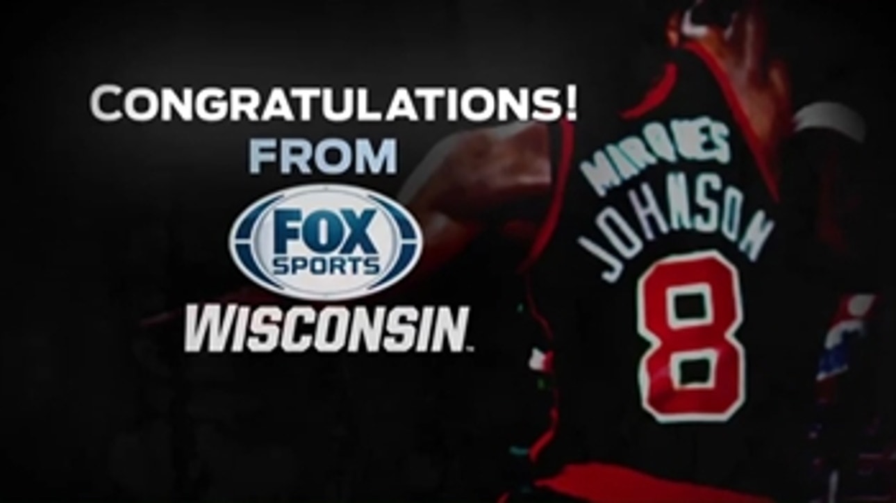 Congratulations, Marques Johnson!