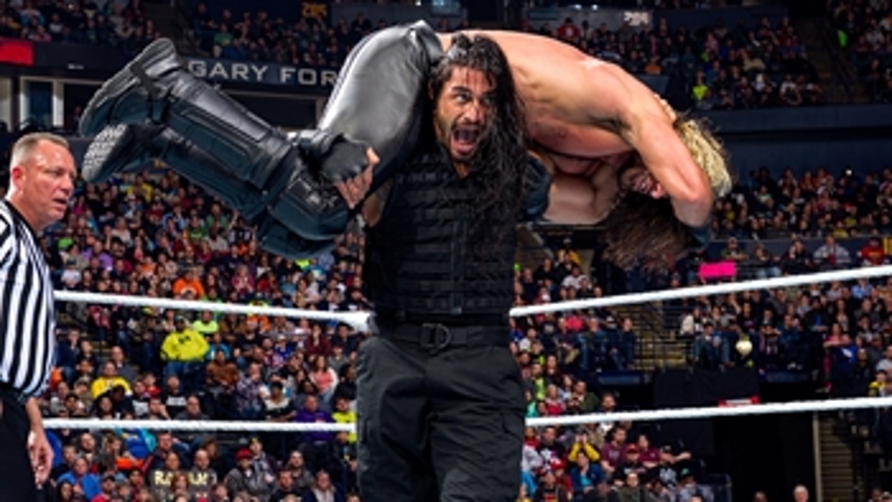 Roman Reigns & Daniel Bryan vs. Randy Orton & Seth Rollins: Raw, Feb. 23, 2015 (Full Match)