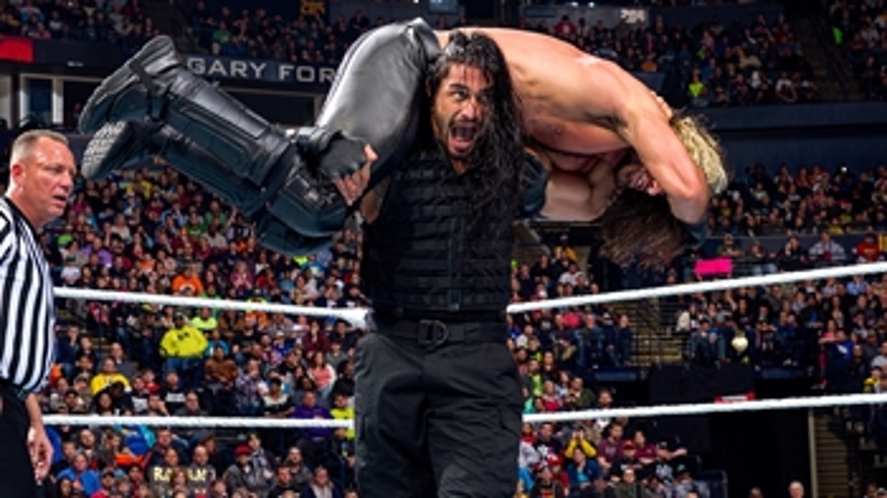 Roman Reigns & Daniel Bryan vs. Randy Orton & Seth Rollins: Raw, Feb. 23, 2015 (Full Match)
