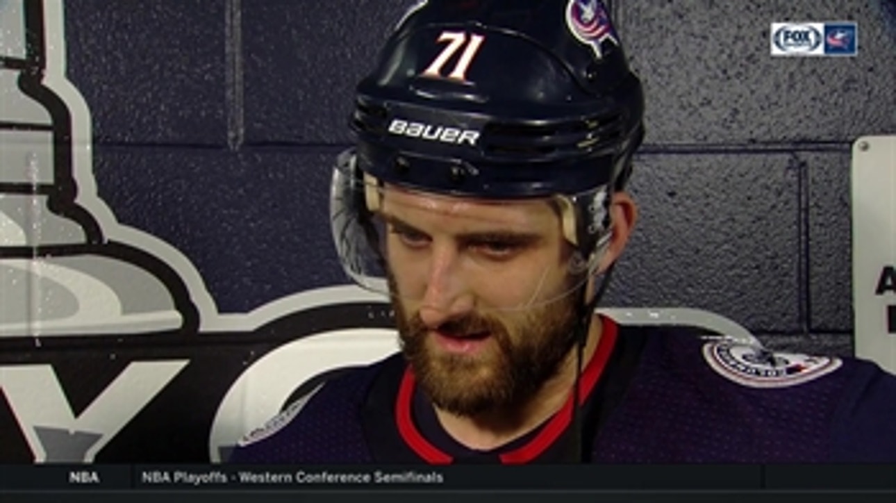 Final ovation from Blue Jackets fans meant the world to Nick Foligno