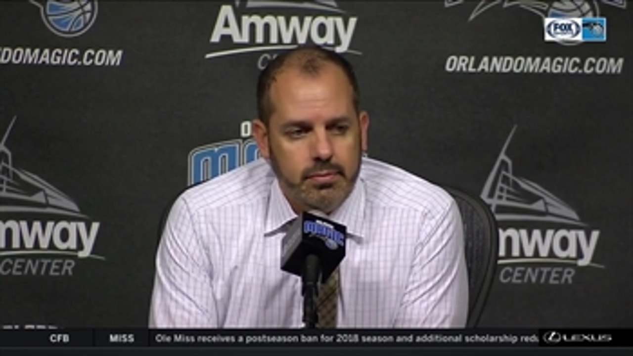 Frank Vogel says the Magic have to be tougher