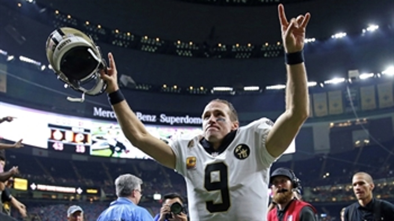 Skip Bayless on Drew Brees' record: He's easily the most consistently accurate QB ever
