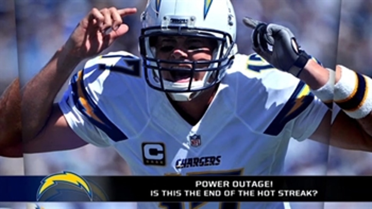 Power outage! Is this the end of the Chargers' hot streak?