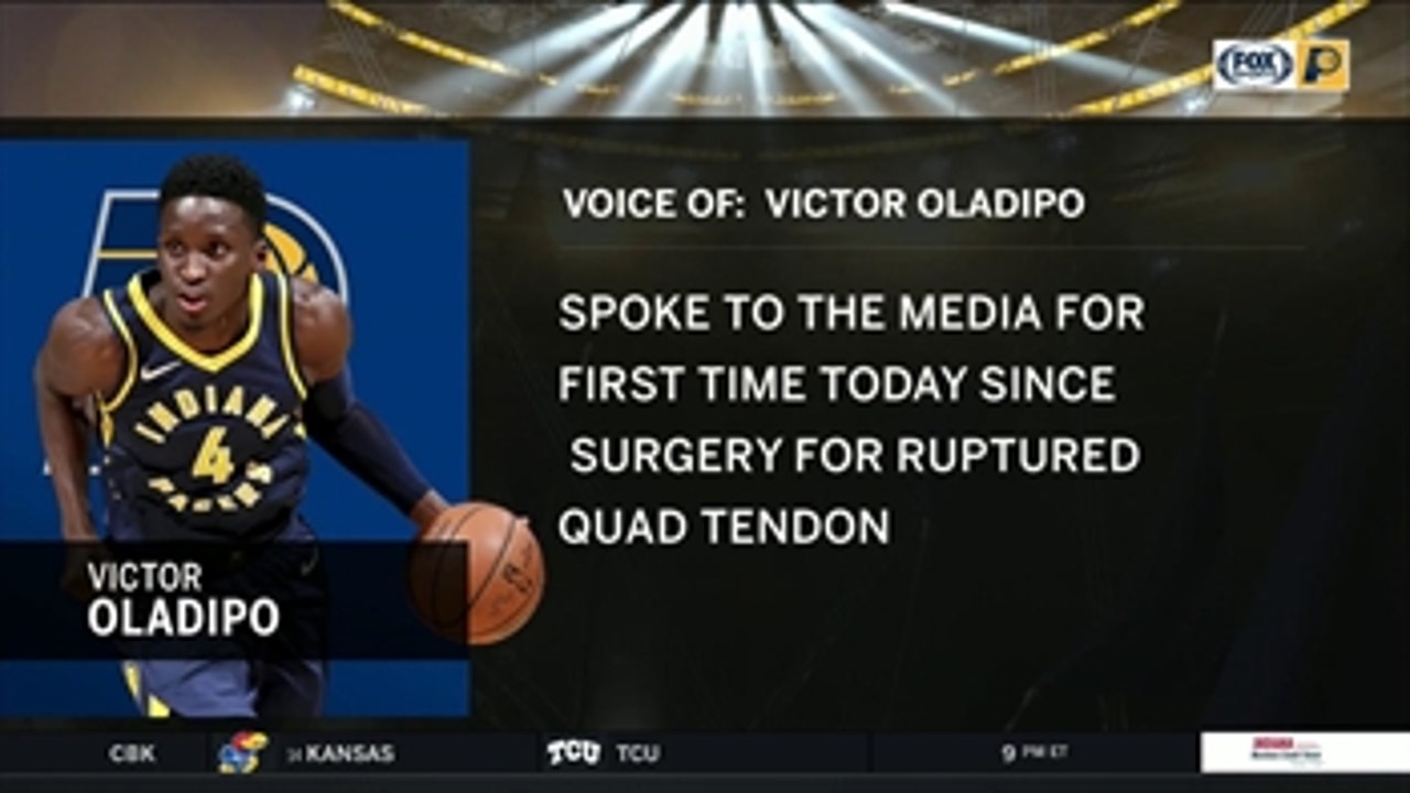 Victor Oladipo says the Pacers are 'very capable of doing special things'
