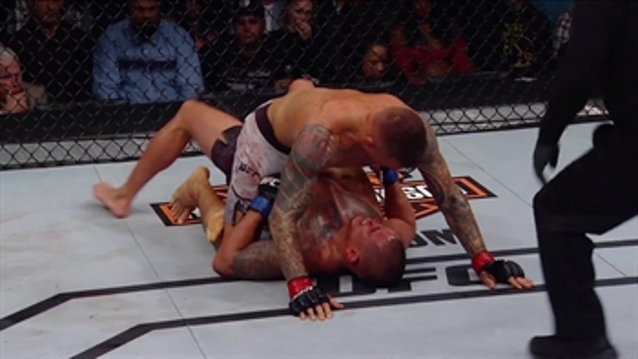 Dustin Poirier submits Anthony Pettis ' HIGHLIGHT ' UFC FIGHT NIGHT