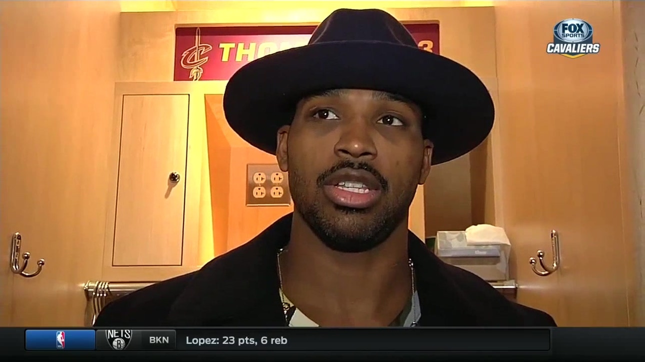 Tristan Thompson talks about how the Cleveland Cavaliers can improve against small lineups