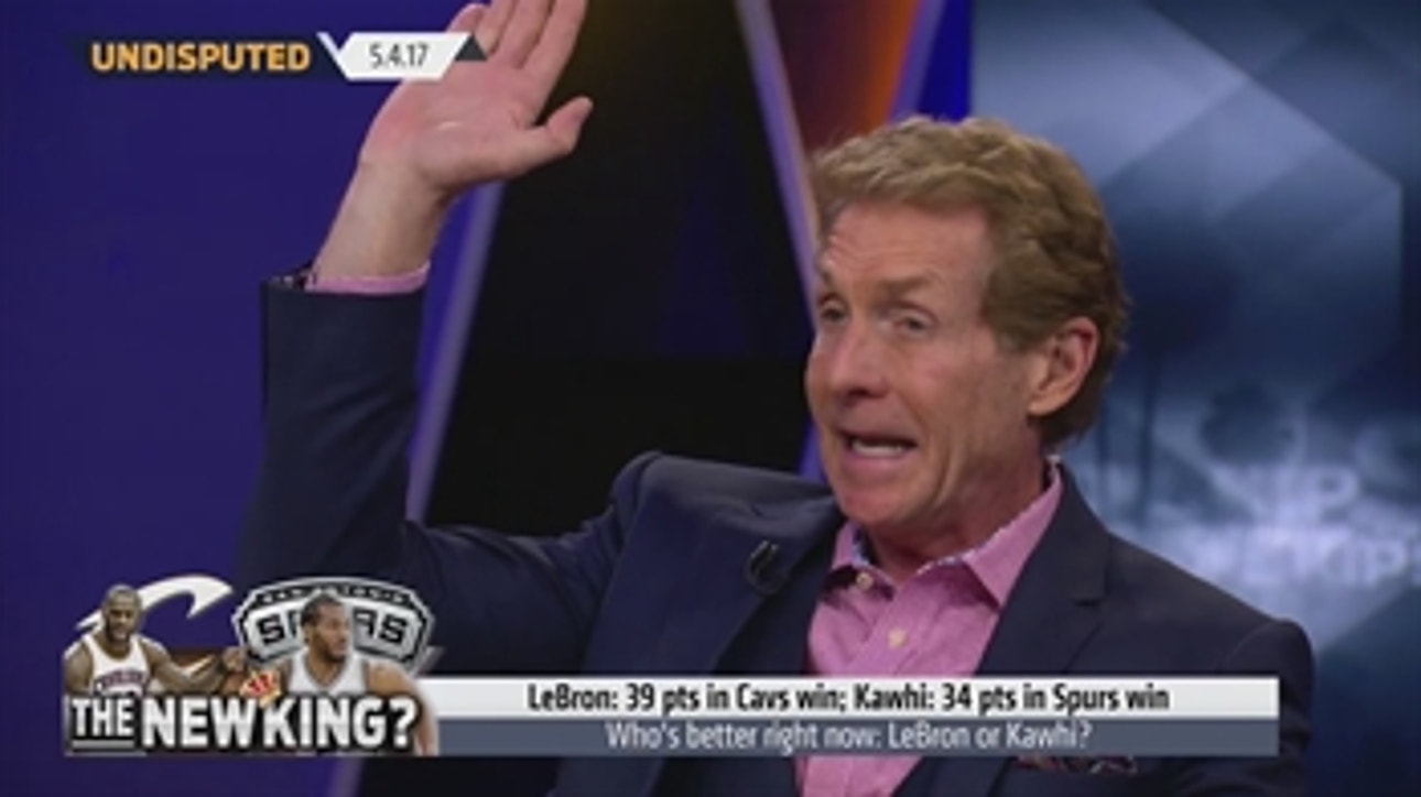 Skip Bayless: It's over for LeBron James, Kawhi Leonard is best player in NBA ' UNDISPUTED