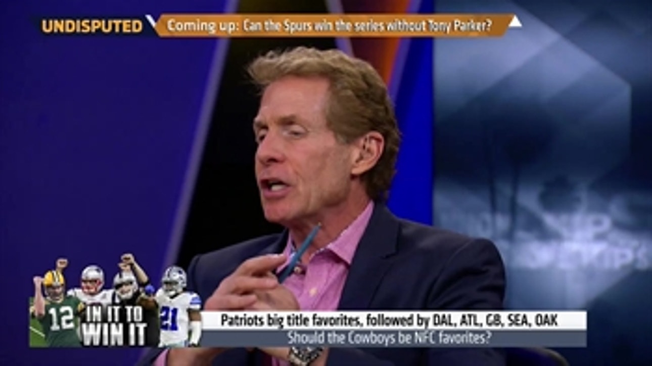 Skip Bayless explains why Cowboys Super Bowl odds are falling ' UNDISPUTED
