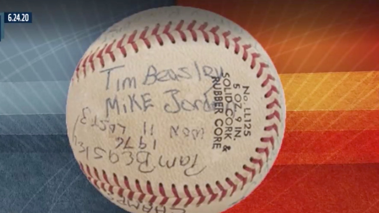 Nick Wright decides what a baseball with Michael Jordan's first ever autograph might be worth