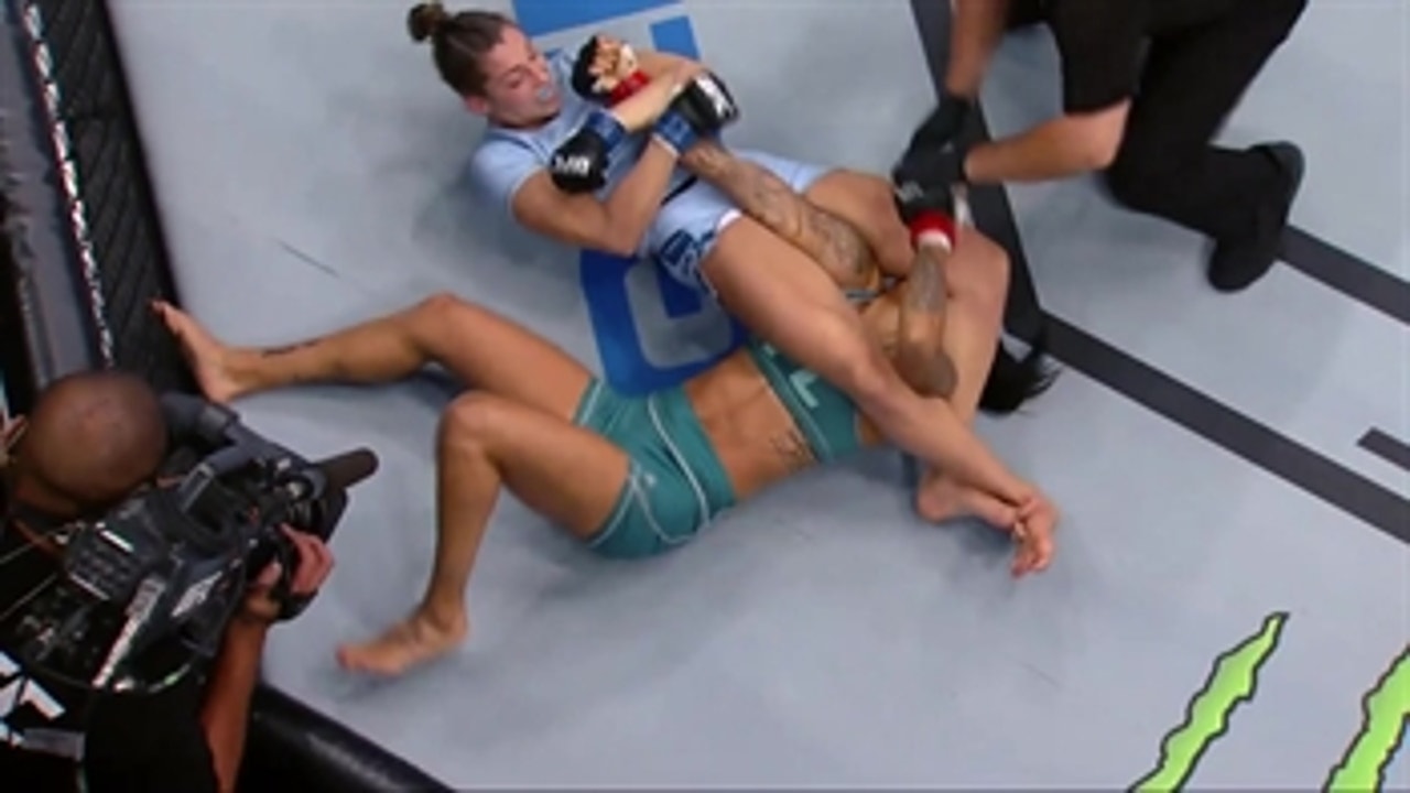 Montana De La Rosa submits Christina Marks ' HIGHLIGHTS ' THE ULTIMATE FIGHTER