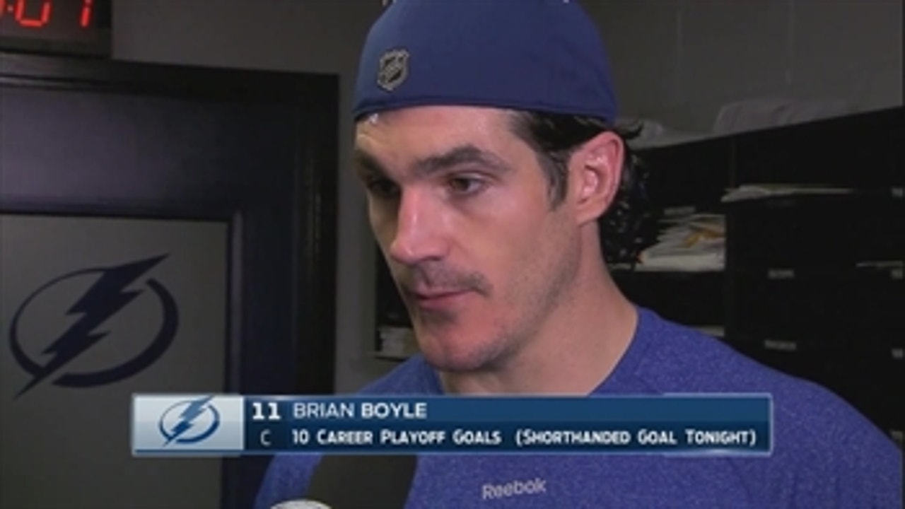 Brian Boyle on Game 1 loss