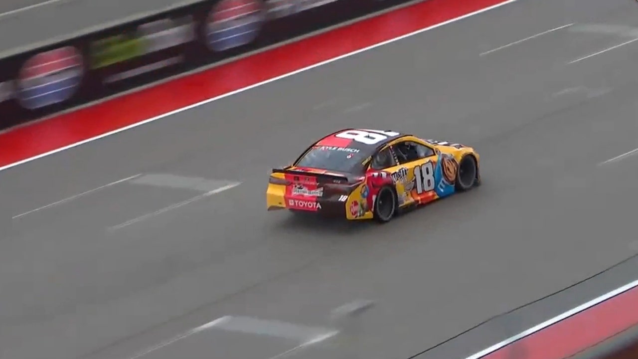 Kyle Busch wins Stage 2 at COTA