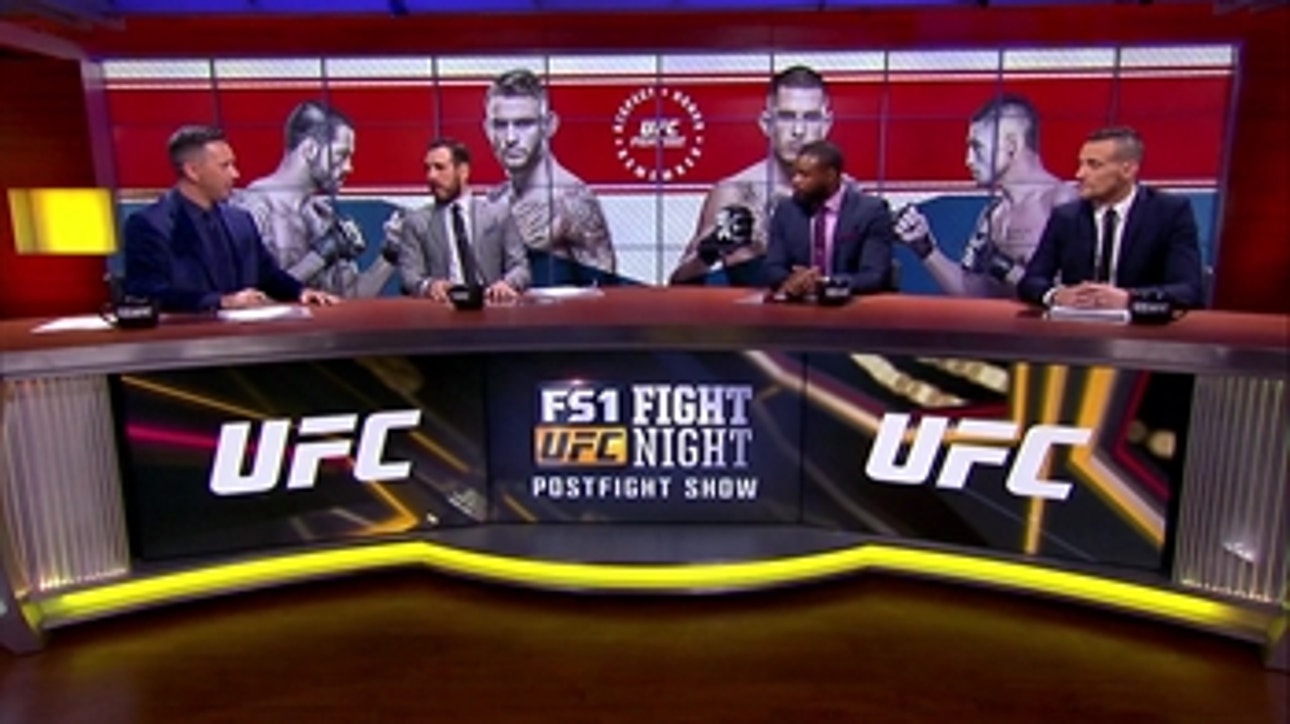 The UFC on FOX crew breaks down Poirier vs Pettis ' UFC FIGHT NIGHT