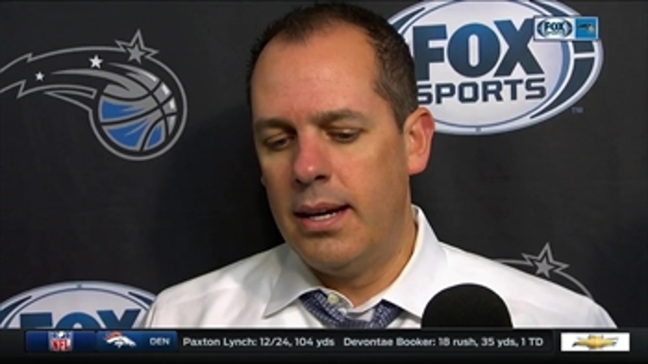 Frank Vogel: We're starting to see the value of the pass