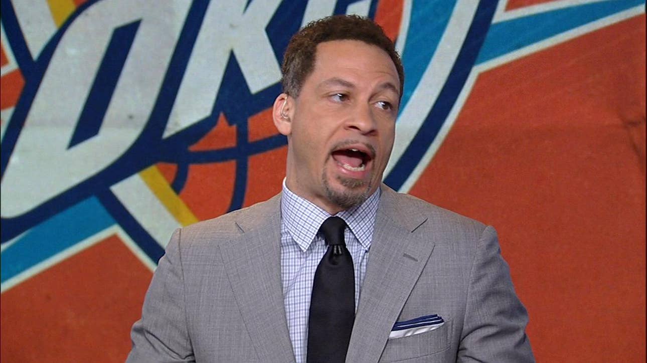 Chris Broussard on Russell Westbrook's 45-PT night in Thunder's win over Jazz ' FIRST THINGS FIRST