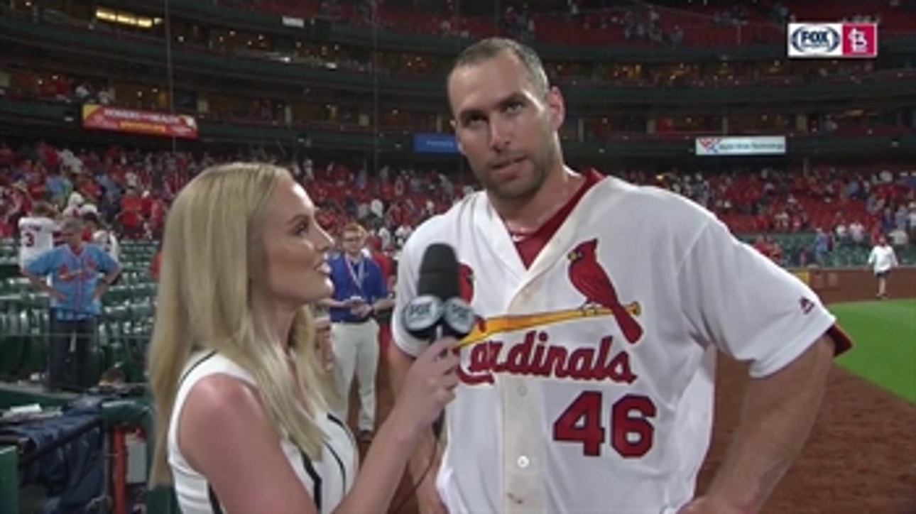 Goldschmidt on hitting the walk-off homer: 'It'd been a while for me'
