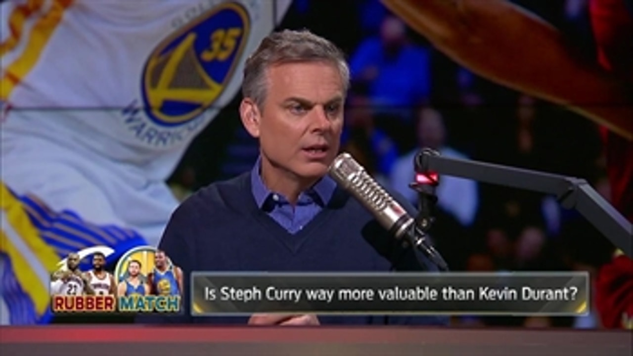 Steph Curry is the most valuable player on the Warriors going into 2017 NBA Finals ' THE HERD