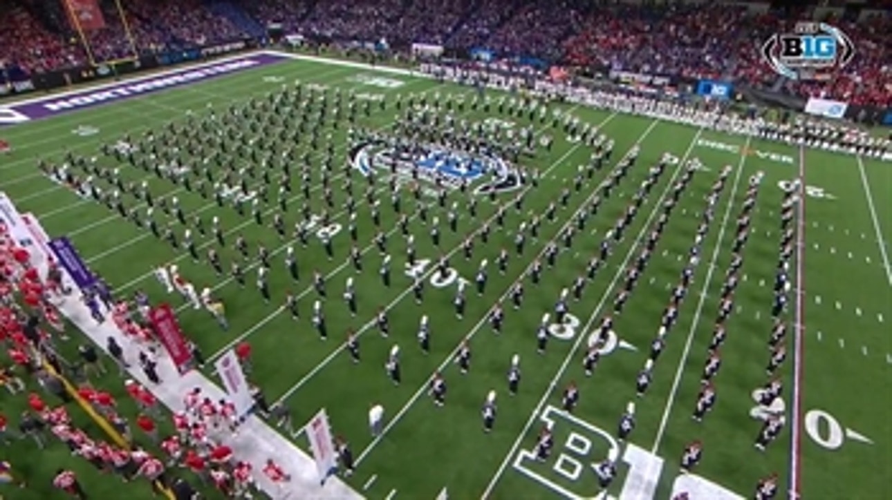 In honor of the late President George H.W. Bush, a moment of silence was held at the Big Ten Championship Game