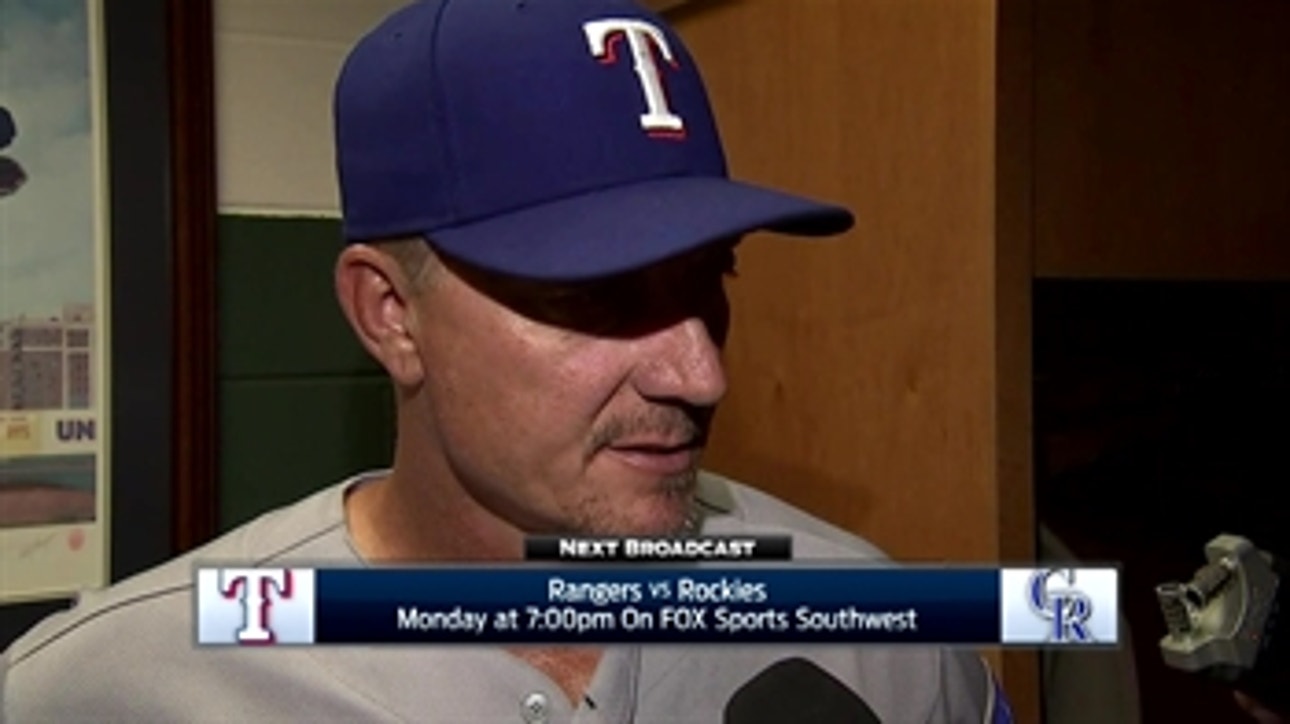 Jeff Banister on Yu's performance in 5-3 win over Astros