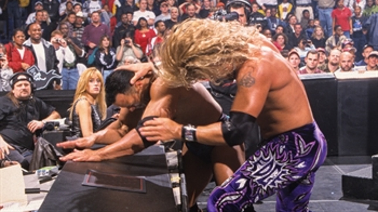 The Rock & The Dudley Boyz vs. Kurt Angle, Edge & Christian - Six-Man Tag Team Tables Match: Raw, Dec. 11, 2000 (Full Match)