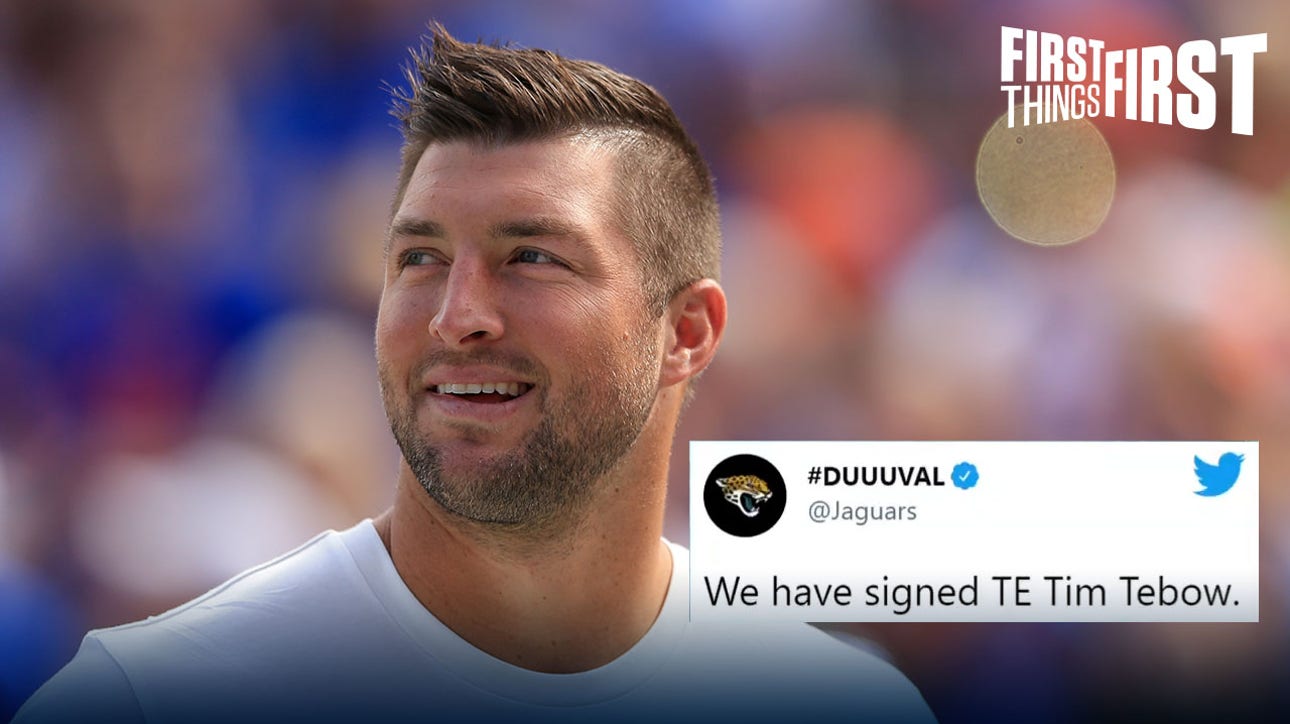 Brandon Marshall reacts to Jaguars officially signing Tim Tebow ' FIRST THINGS FIRST