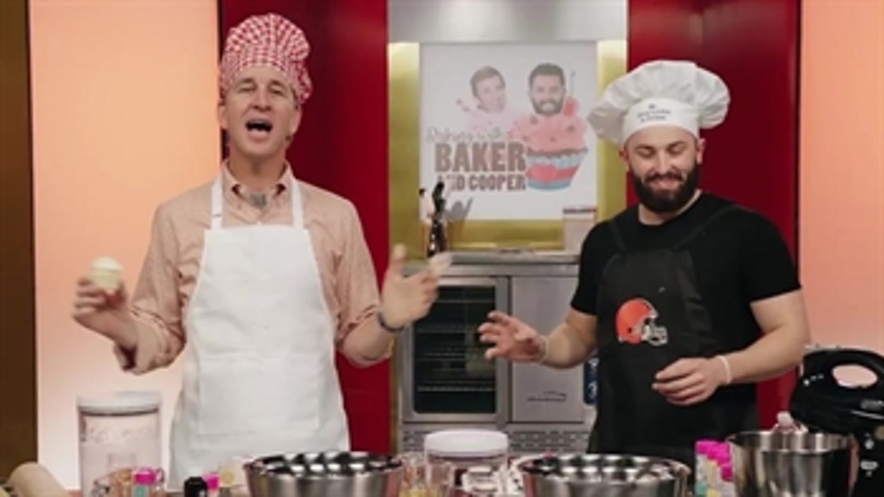 Baking with Baker Mayfield and Cooper Manning | MANNING HOUR