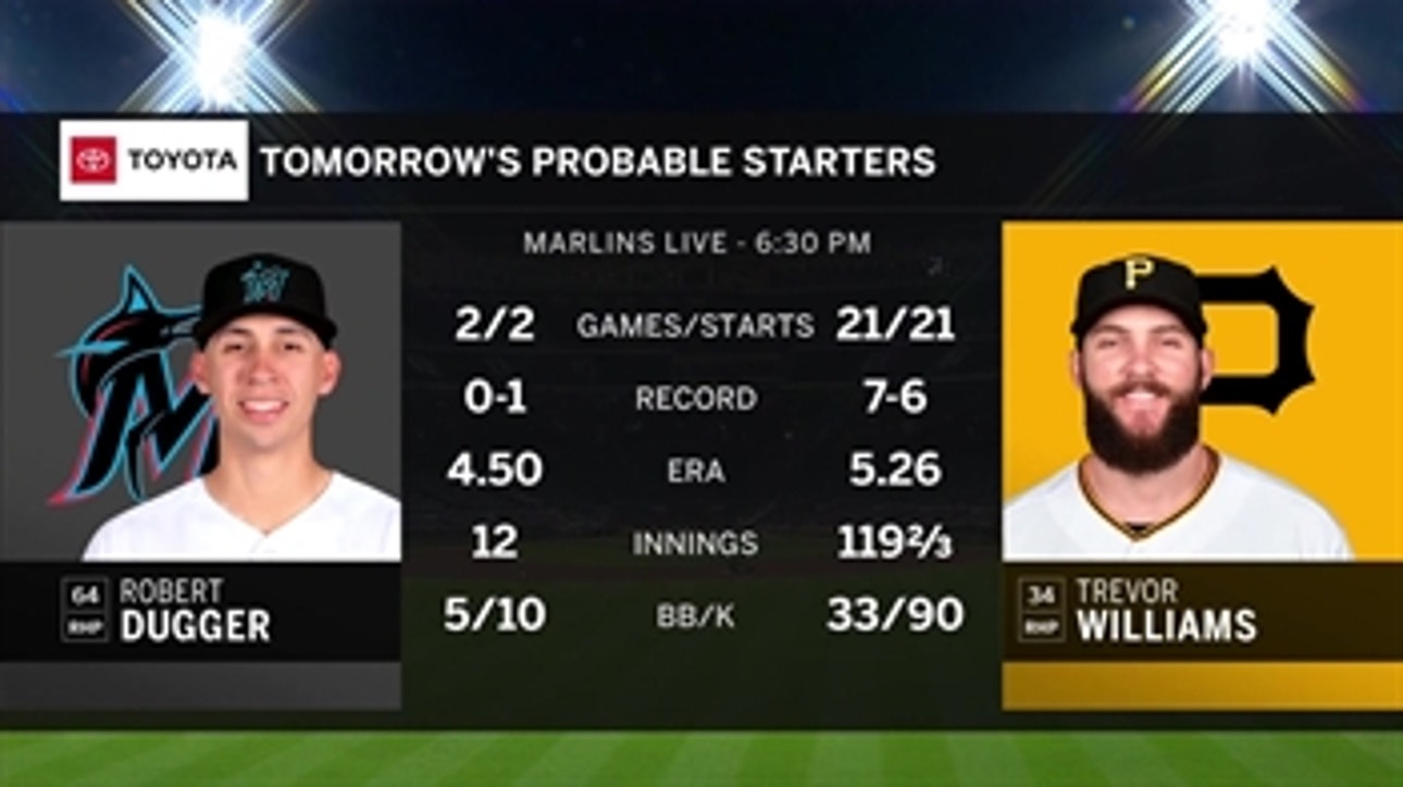 Marlins look for another win over Pirates