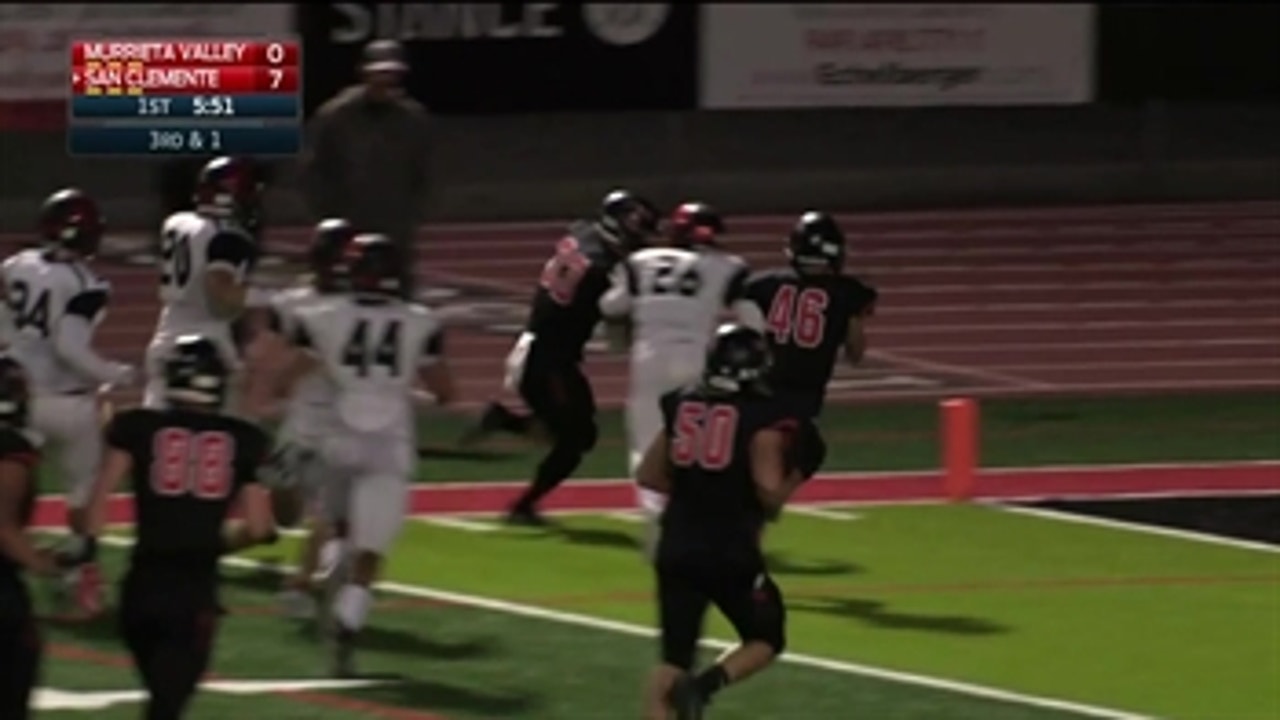 Week 3: Austin Whitsett bounces it outside and finds the end zone