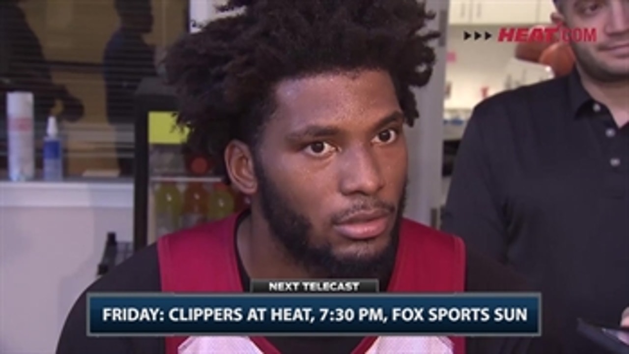 Justise Winslow on coming back from injury: 'I hope I can get in a better rhythm'