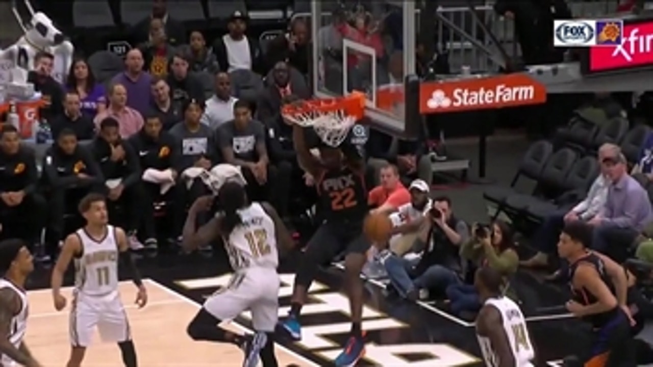 HIGHLIGHTS: Suns can't put away Hawks, lose 17th straight