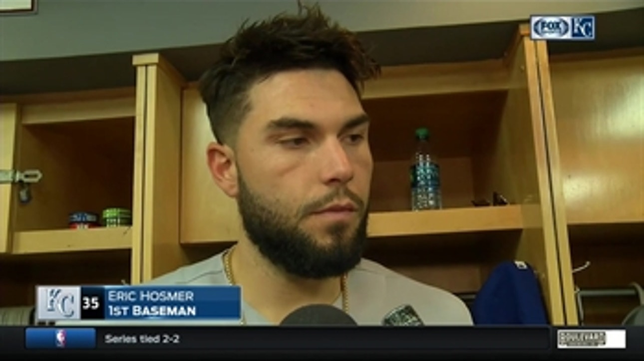 Hosmer frustrated with Royals' lack of offense, wins