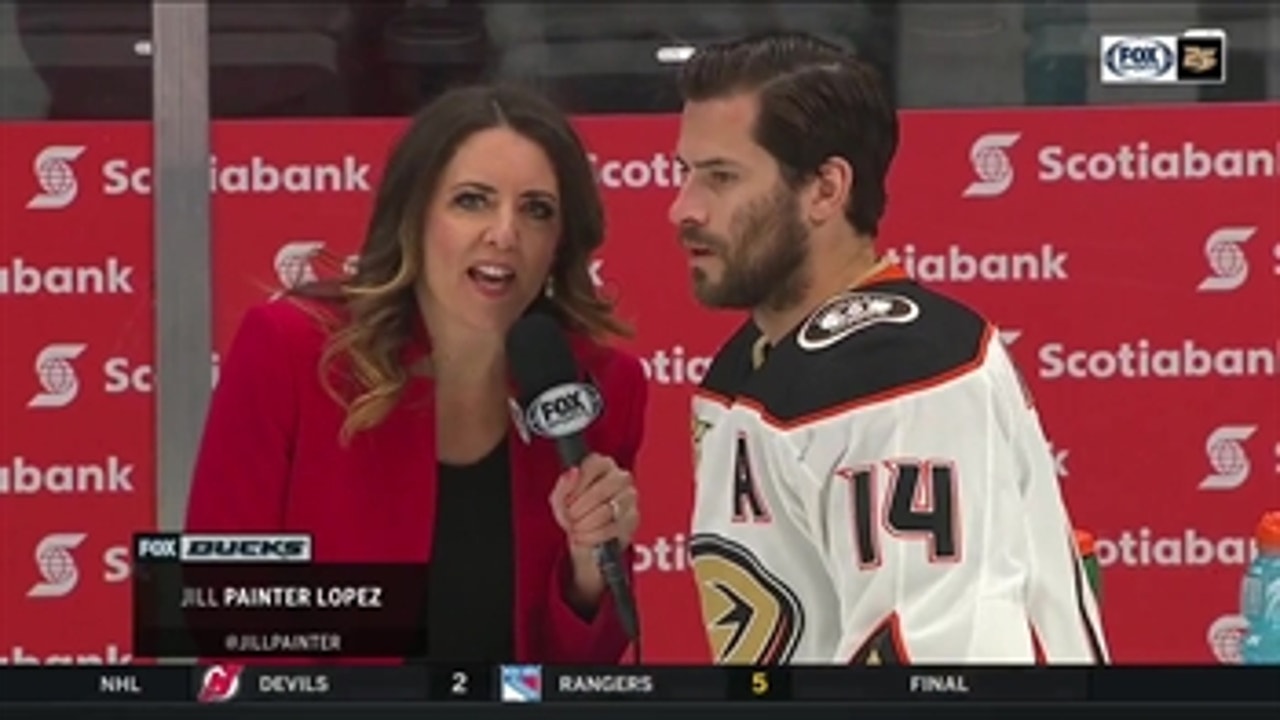 Adam Henrique: 'We have to carry a lot of the positives [from last night] into tonight'