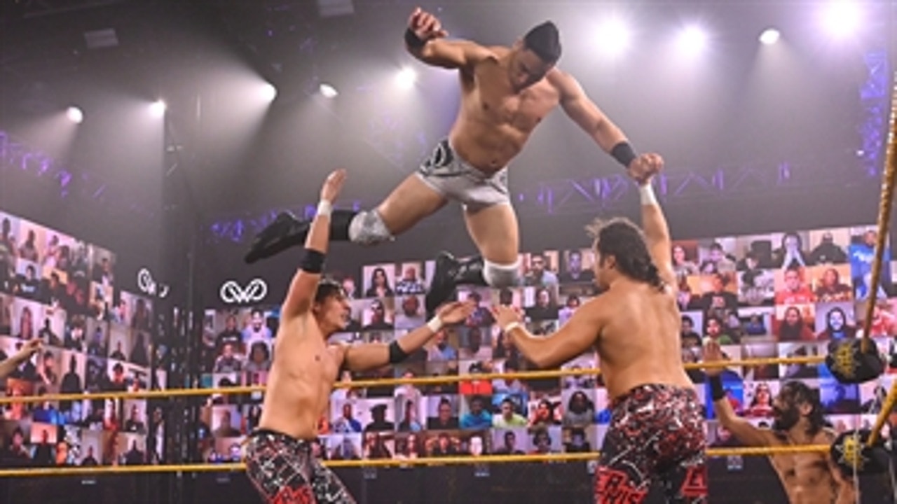 Mansoor, Curt Stallion, Jake Atlas & Ashante "Thee" Adonis vs. Ever-Rise & The Bollywood Boyz: WWE 205 Live, Feb. 19, 2021