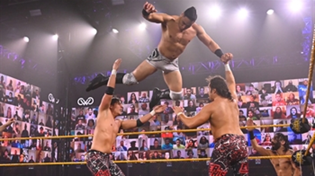 Mansoor, Curt Stallion, Jake Atlas & Ashante "Thee" Adonis vs. Ever-Rise & The Bollywood Boyz: WWE 205 Live, Feb. 19, 2021