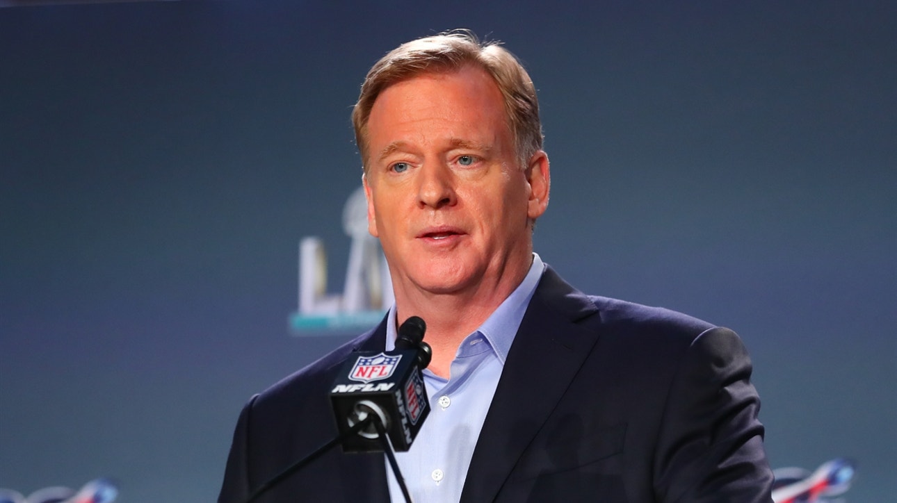 Nick Wright was pleasantly surprised to hear Roger Goodell's comments on protesting players