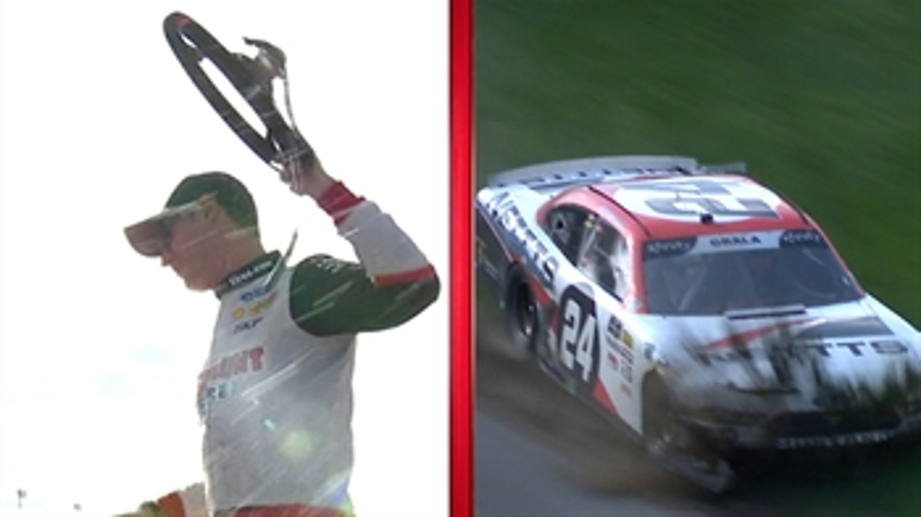 Joey Logano wins as Kaz Grala wrecks | 2018 NASCAR XFINITY SERIES | FOX NASCAR