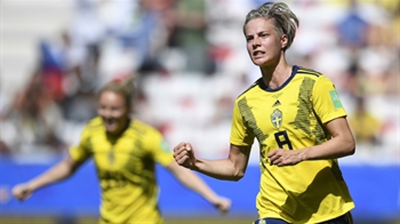 Sweden's Lina Hurtig buries an epic header vs. Thailand ' 2019 FIFA Women's World Cup™ Highlights
