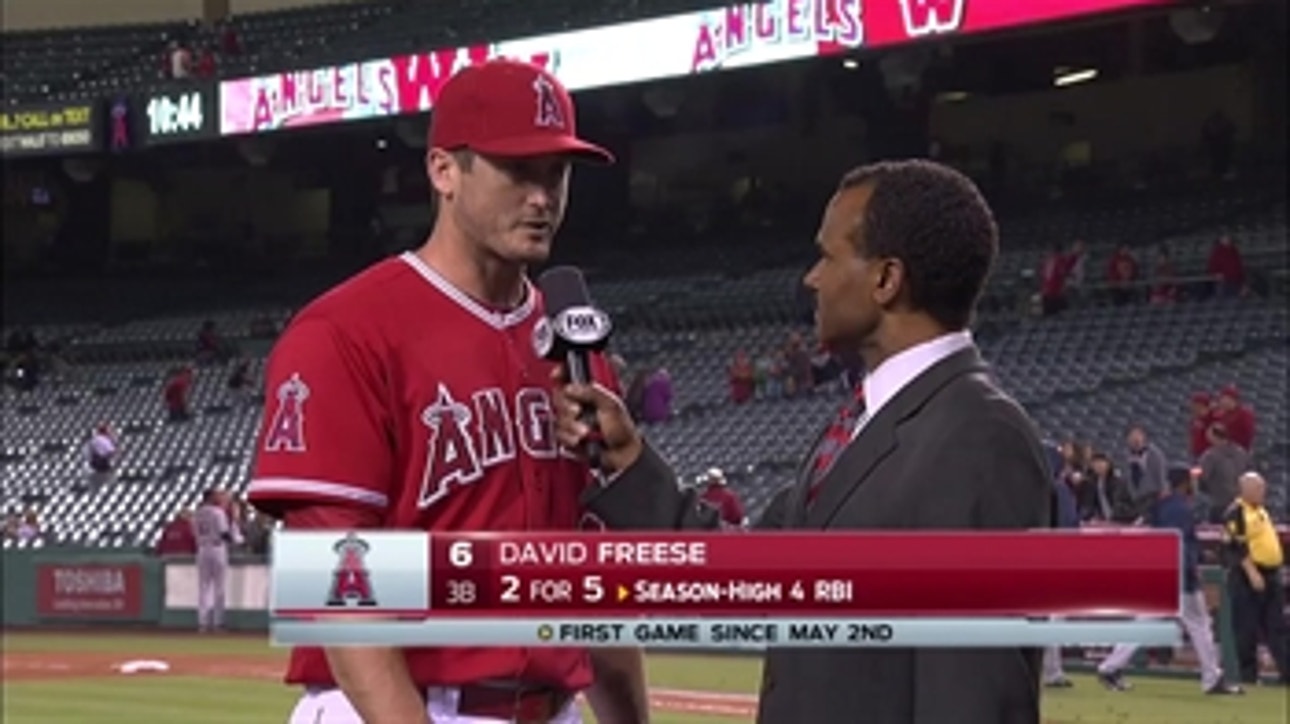 Freese back with Angels